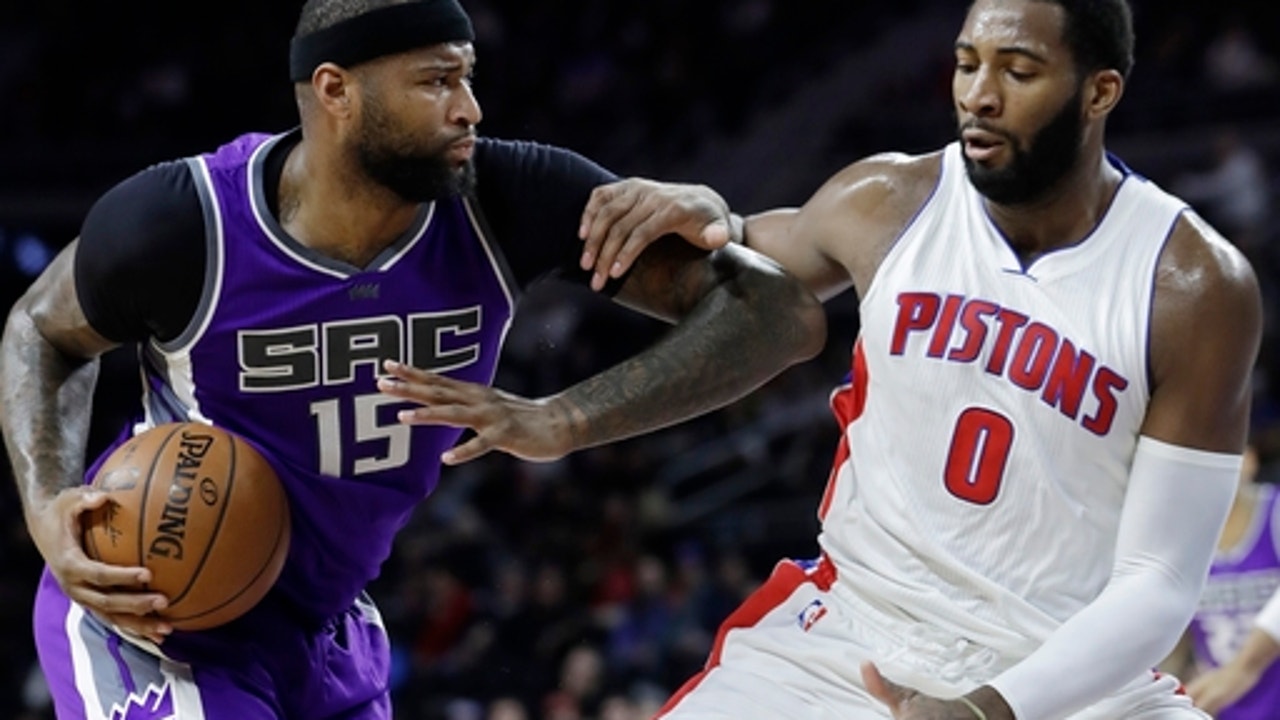 Kings snap 5-game skid with 109-104 win over Pistons (Jan 23, 2017)
